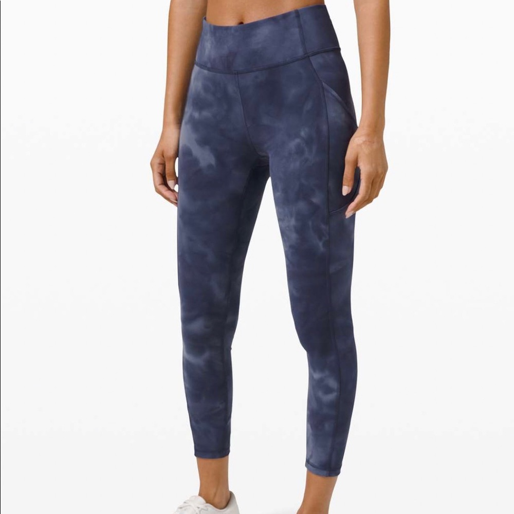 Invigorate High-Rise Tight 25” Diamond Dye